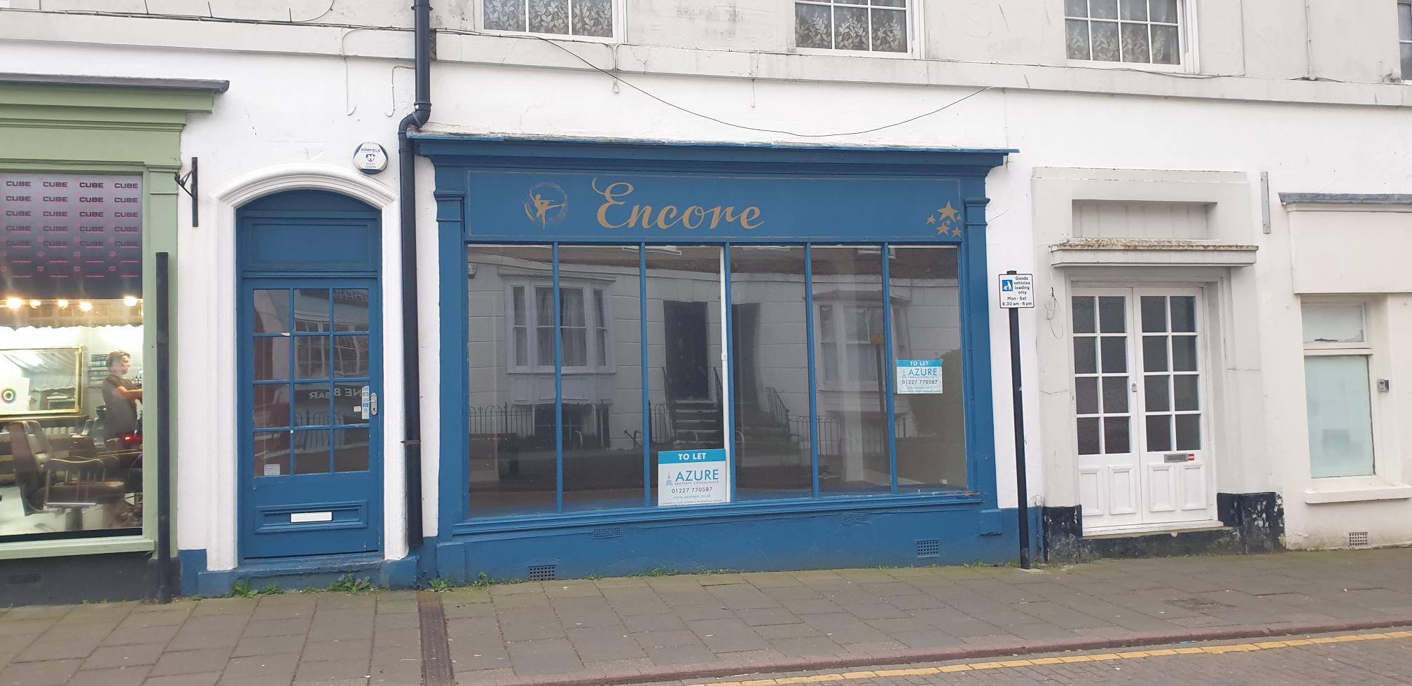 Retail Property (High Street) for rent in Herne Bay. From Azure Property Consultants