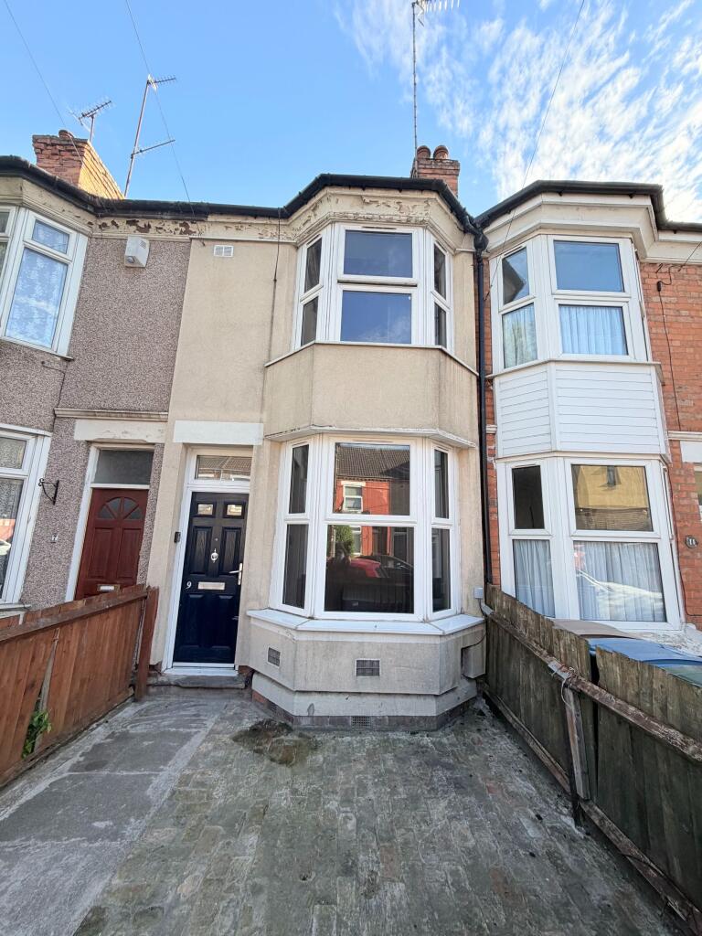 3 bed Mid Terraced House for rent in Coventry. From Arrow Estate Agents - Coventry