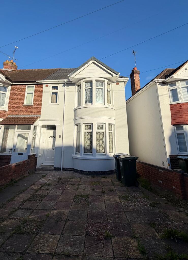 3 bed Mid Terraced House for rent in Coventry. From Arrow Estate Agents - Coventry