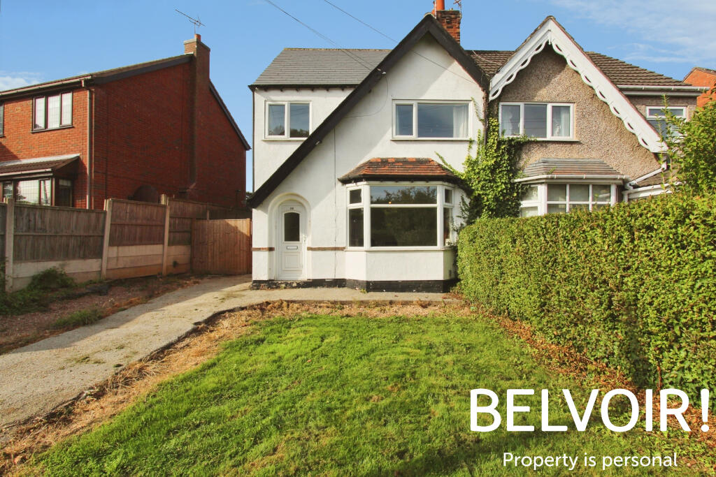 3 bed Semi Detached for rent in Sandiacre. From Belvoir - Long Eaton 3 bed Semi Detached for rent in Sandiacre. From Belvoir - Long Eaton
