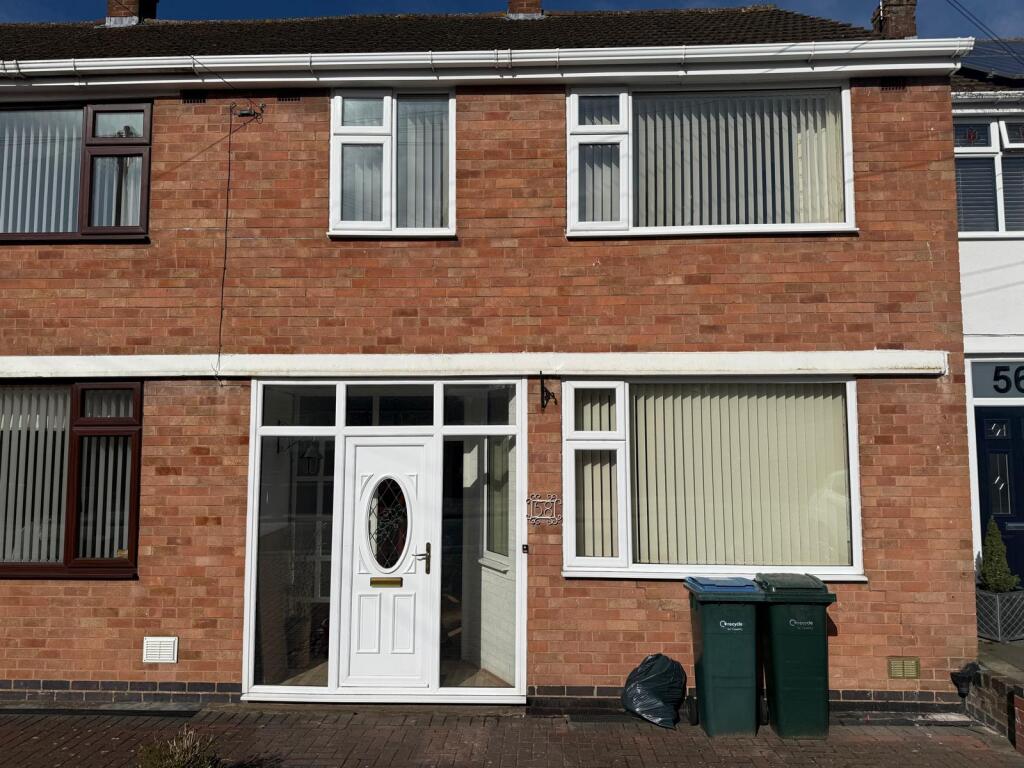 3 bed Mid Terraced House for rent in Coventry. From Belvoir - Coventry
