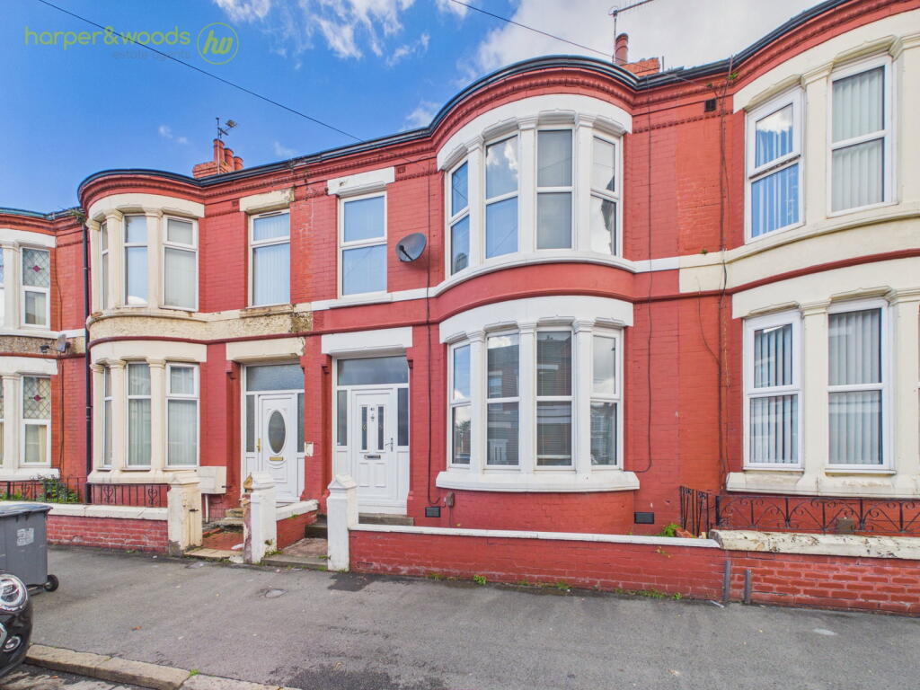 3 bed Mid Terraced House for rent in Birkenhead. From Harper & Woods - Wallasey