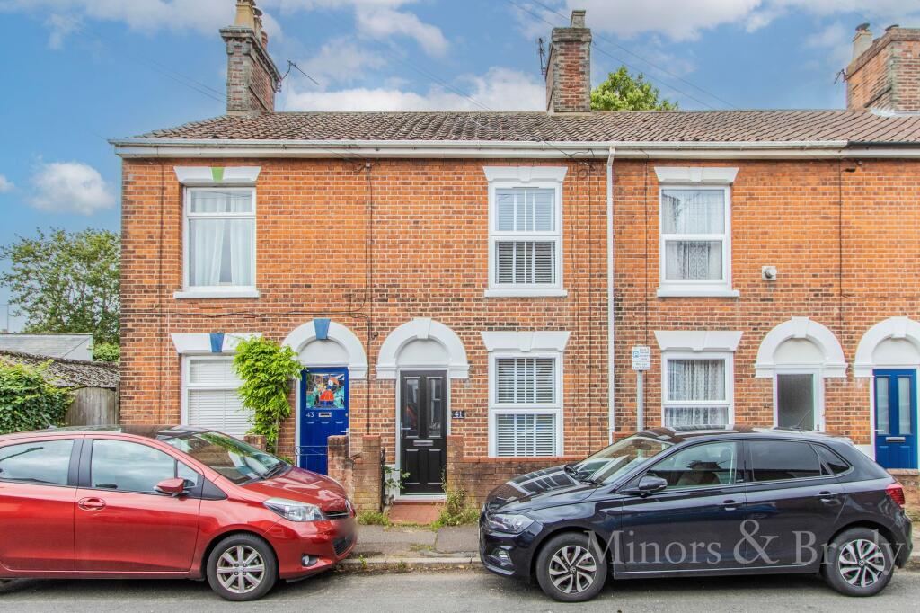 2 bed Mid Terraced House for rent in Norwich. From Minors & Brady - Unthank Road - Norwich