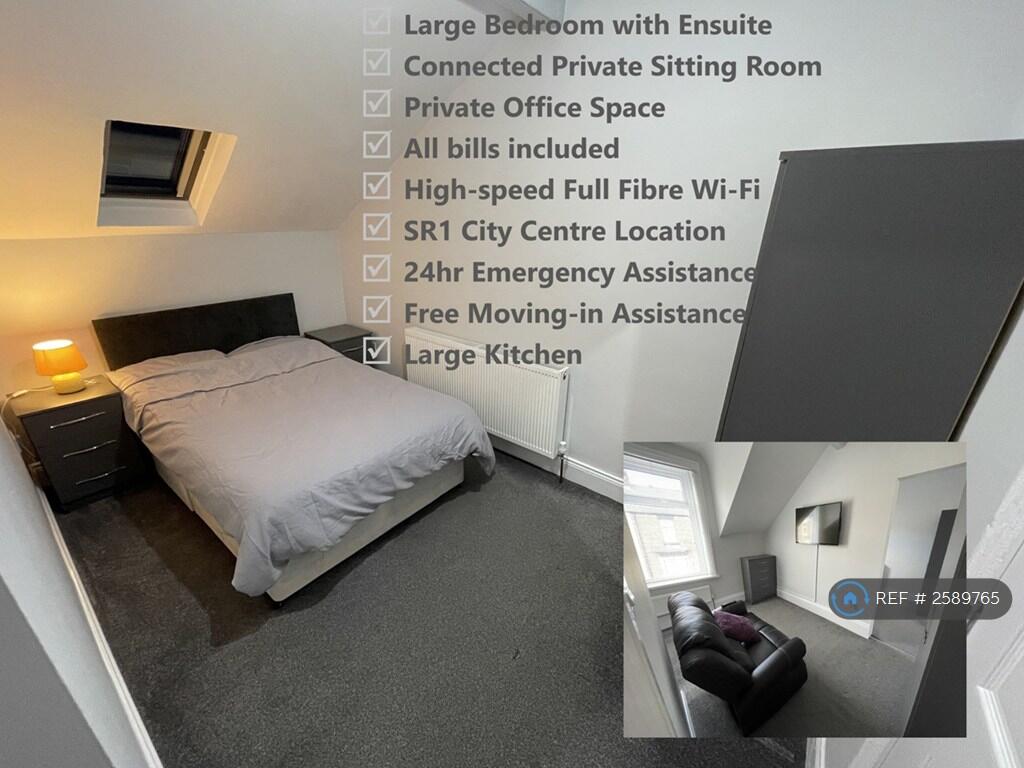 1 bed House Share for rent in Sunderland. From OpenRent