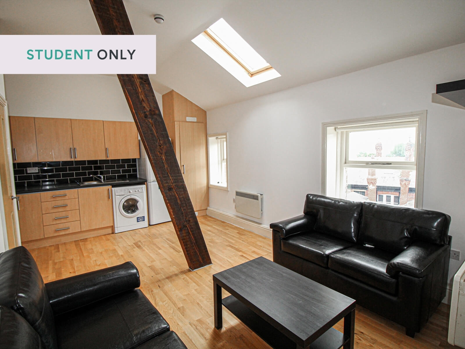 3 bed apartment for rent in Leeds. From YPP - Leeds
