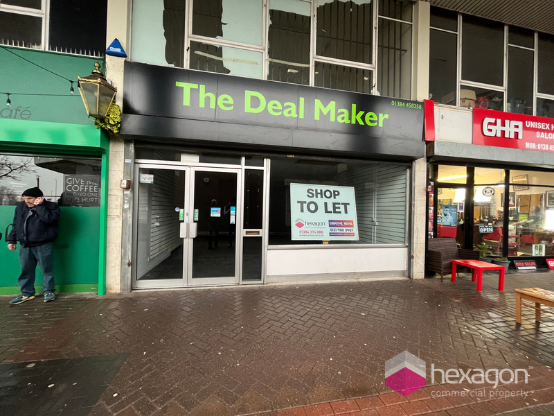 Retail Property (High Street) for rent in Dudley. From Hexagon Commercial Property