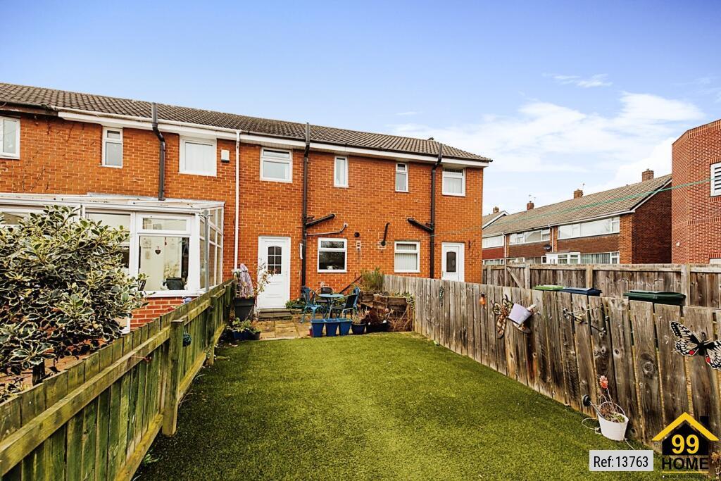 2 bed Mid Terraced House for rent in Kibblesworth. From gLocalAgents.co.uk - Covering Nationwide
