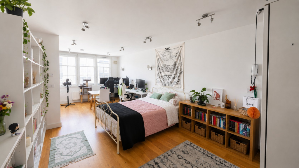 0 bed 1st Floor Flat for rent in Clapham. From Cedar Estates - West Hampstead