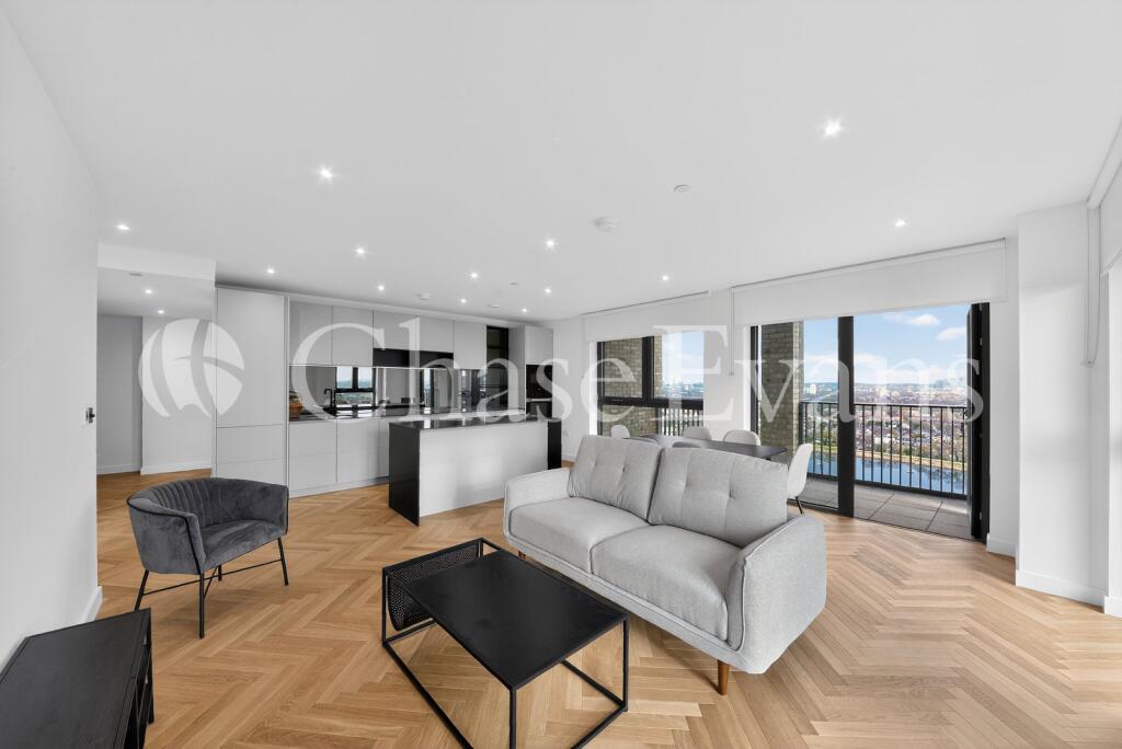 3 bed 1st Floor Flat for rent in London. From Chase Evans - Docklands