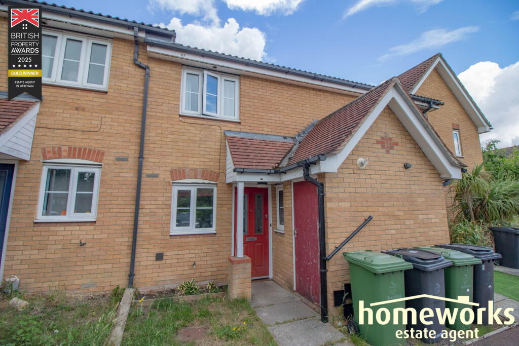 2 bed Mid Terraced House for rent in Westfield. From Homeworks - Dereham