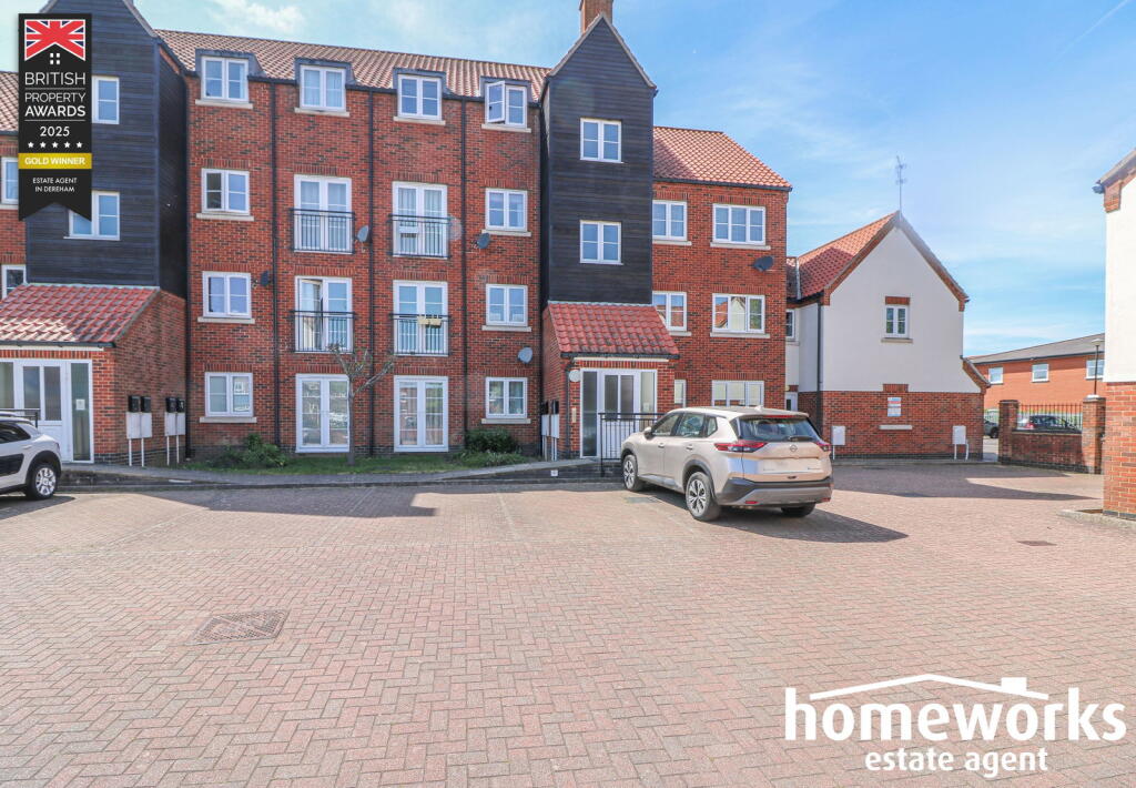 2 bed 1st Floor Flat for rent in Dereham. From Homeworks - Dereham