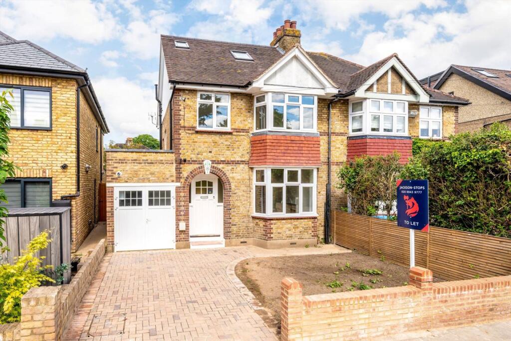 4 bed Semi Detached for rent in Hampton. From Jackson-Stops - Teddington