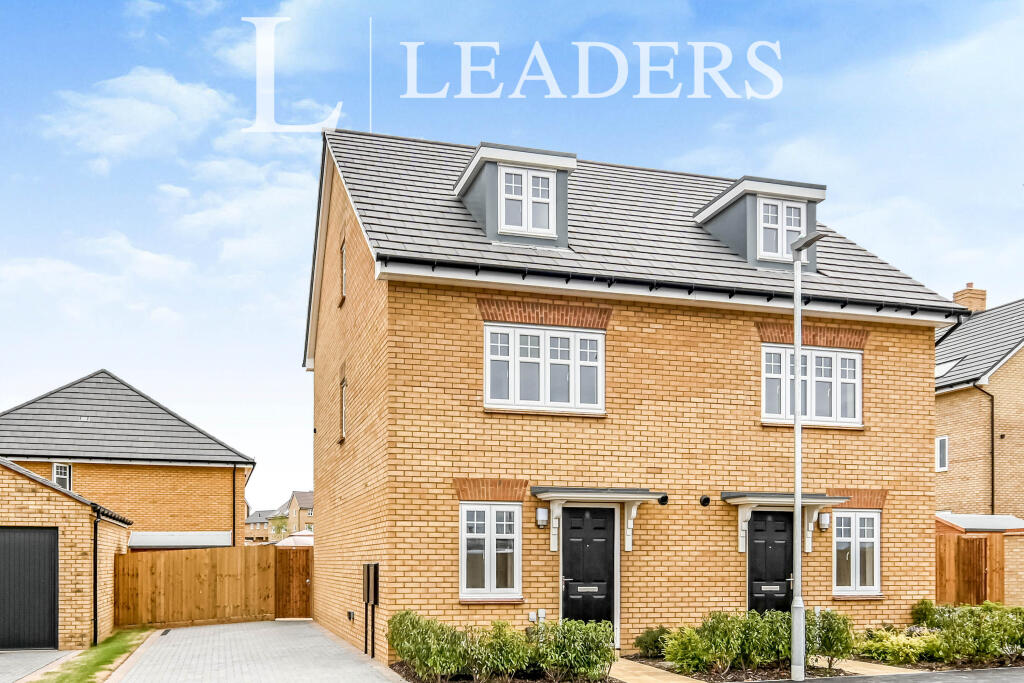 3 bed Town House for rent in Elstow. From Leaders - Bedford 3 bed Town House for rent in Elstow. From Leaders - Bedford