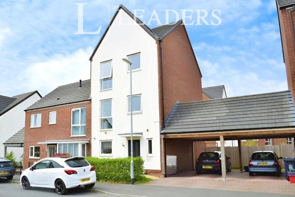 4 bed Town House for rent in Newcastle-under-Lyme. From Leaders Lettings - Hartshill