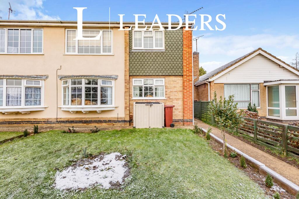 2 bed 1st Floor Flat for rent in Harlestone. From Leaders - Leamington Spa