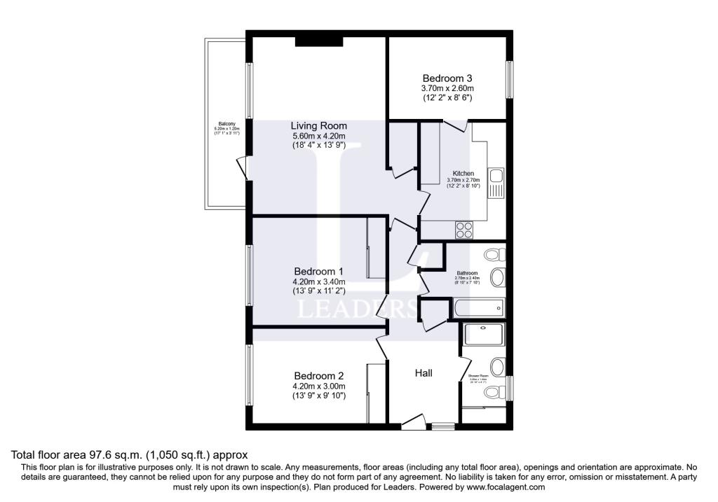 3 bed 1st Floor Flat for rent in Manchester. From Leaders Lettings - Manchester 3 bed 1st Floor Flat for rent in Manchester. From Leaders Lettings - Manchester