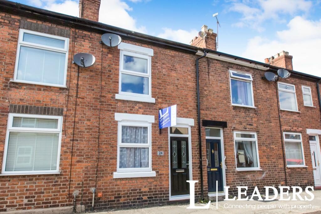 2 bed Mid Terraced House for rent in Barnton. From Leaders - Northwich