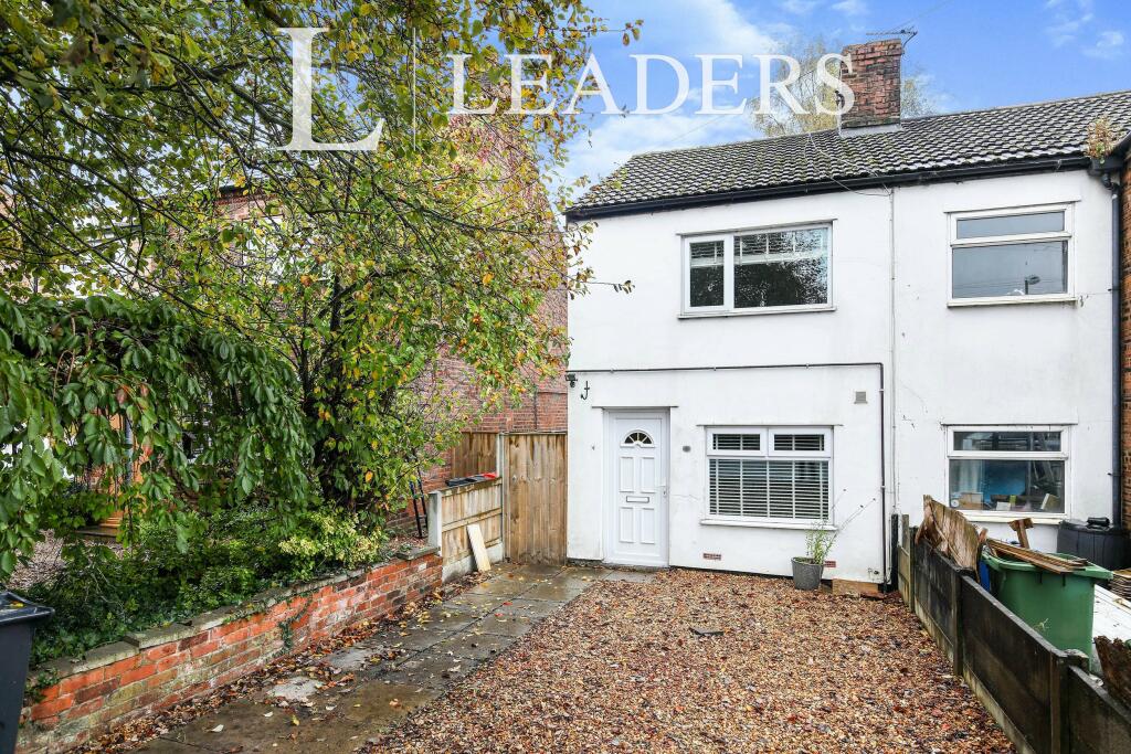2 bed End Terraced House for rent in Marston. From Leaders Lettings - Northwich