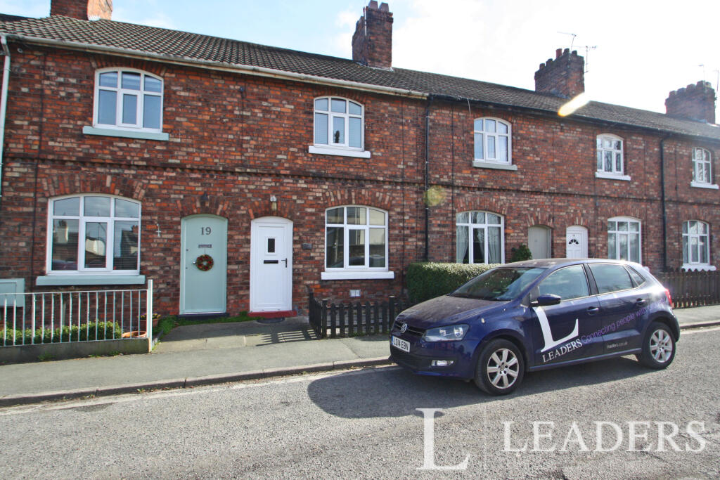 2 bed Mid Terraced House for rent in Barnton. From Leaders - Northwich