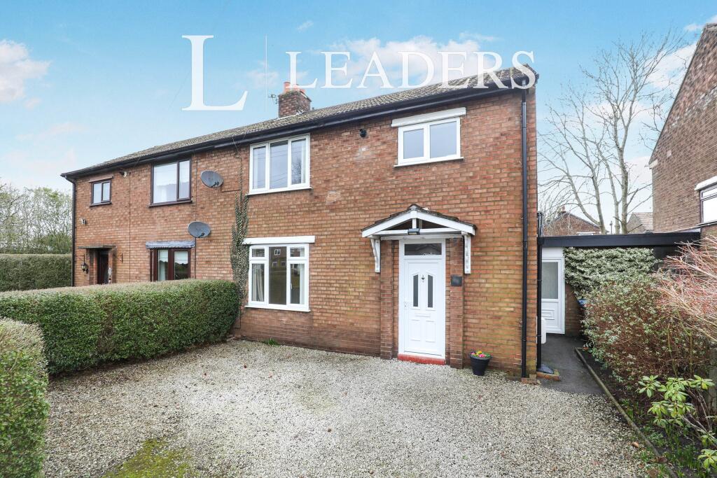 3 bed Semi Detached for rent in Sandiway. From Leaders - Northwich 3 bed Semi Detached for rent in Sandiway. From Leaders - Northwich