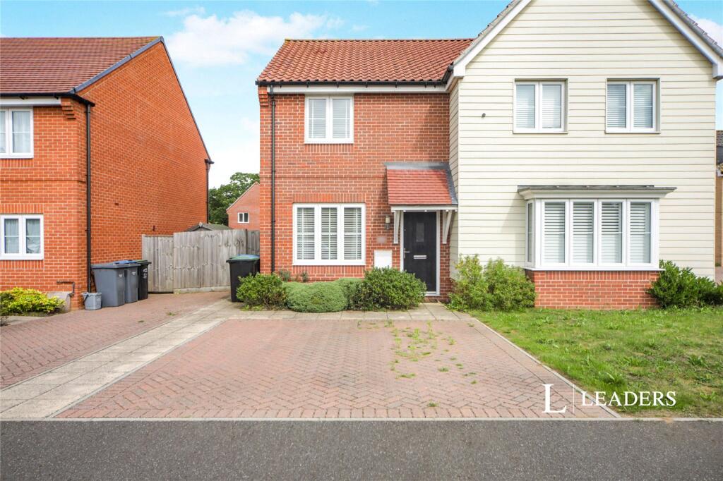 2 bed Semi Detached for rent in Melton. From Leaders - Woodbridge