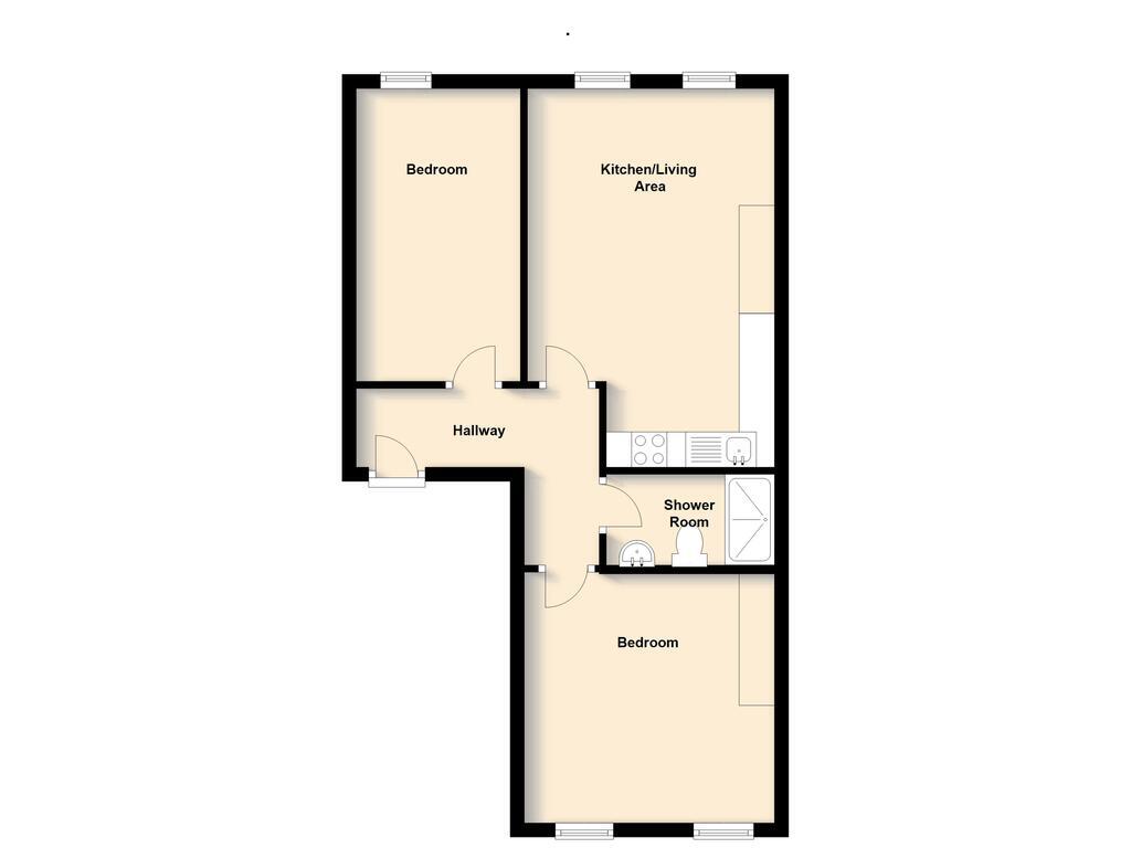 2 bed Apartment for rent in Plymouth. From City Lets - Plymouth