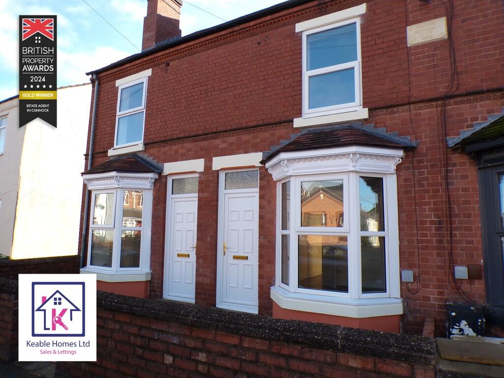 2 bed Mid Terraced House for rent in Cannock. From Keable Homes - Cannock