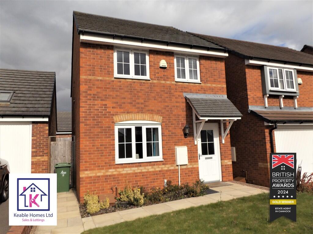 3 bed Detached for rent in Cannock. From Keable Homes - Cannock