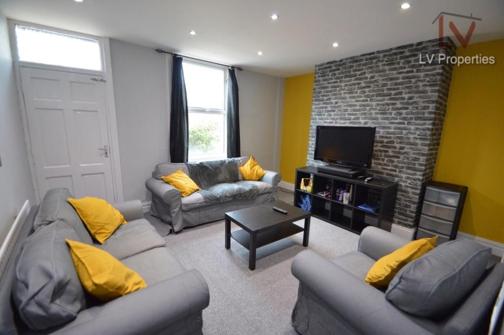 5 bed Mid Terraced House for rent in Leeds. From LV Properties - LS6