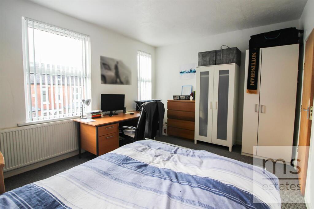 4 bed Mid Terraced House for rent in Nottingham. From M-S Estates - Nottingham