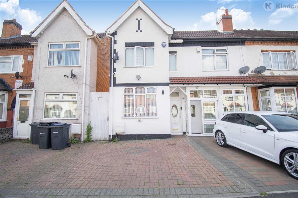 4 bed Mid Terraced House for rent in Birmingham. From Manny Klarico - Hall Green
