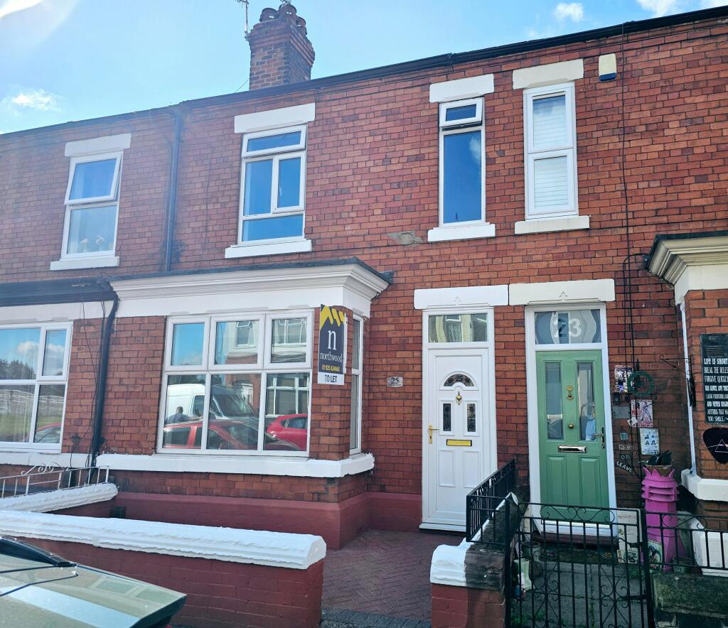 3 bed Mid Terraced House for rent in Higher Walton. From Northwood - Warrington