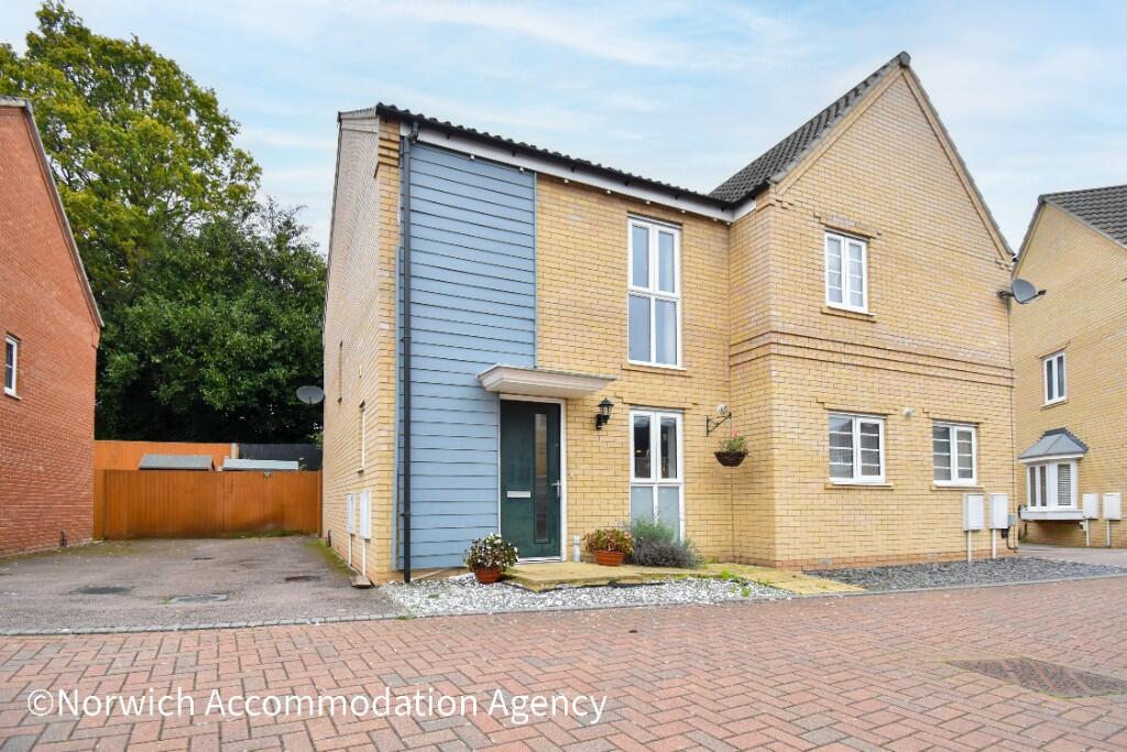 2 bed Semi Detached for rent in Queen's Hills. From Norwich Accommodation Agency - Norwich