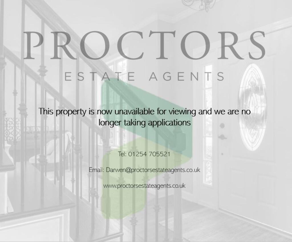 1 bed 1st Floor Flat for rent in Darwen. From Proctors Estate Agency - Darwen 1 bed 1st Floor Flat for rent in Darwen. From Proctors Estate Agency - Darwen