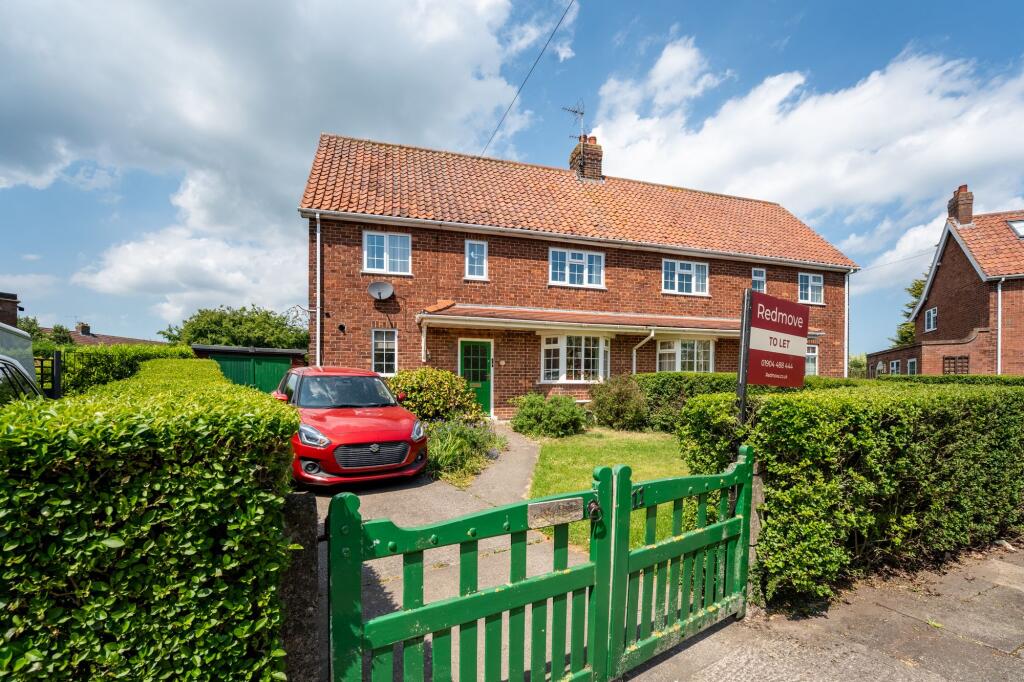 3 bed Semi Detached for rent in Dunnington. From Redmove Ltd.