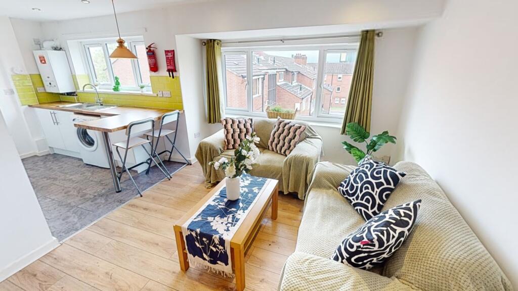 2 bed 1st Floor Flat for rent in Nottingham. From Oak Student Letts