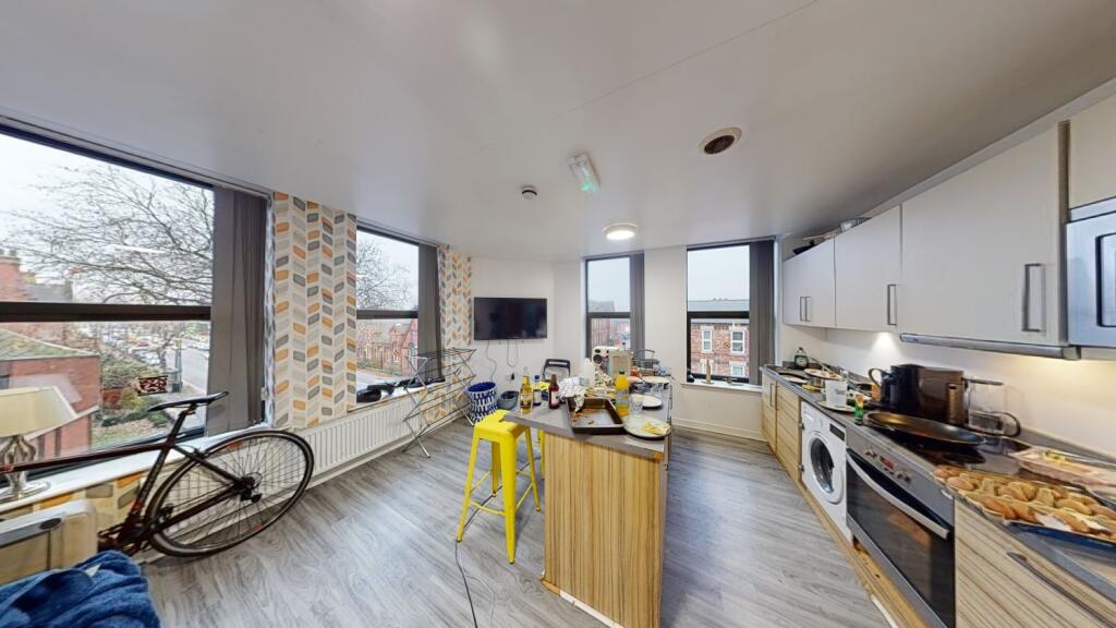 3 bed 1st Floor Flat for rent in Nottingham. From Oak Student Letts