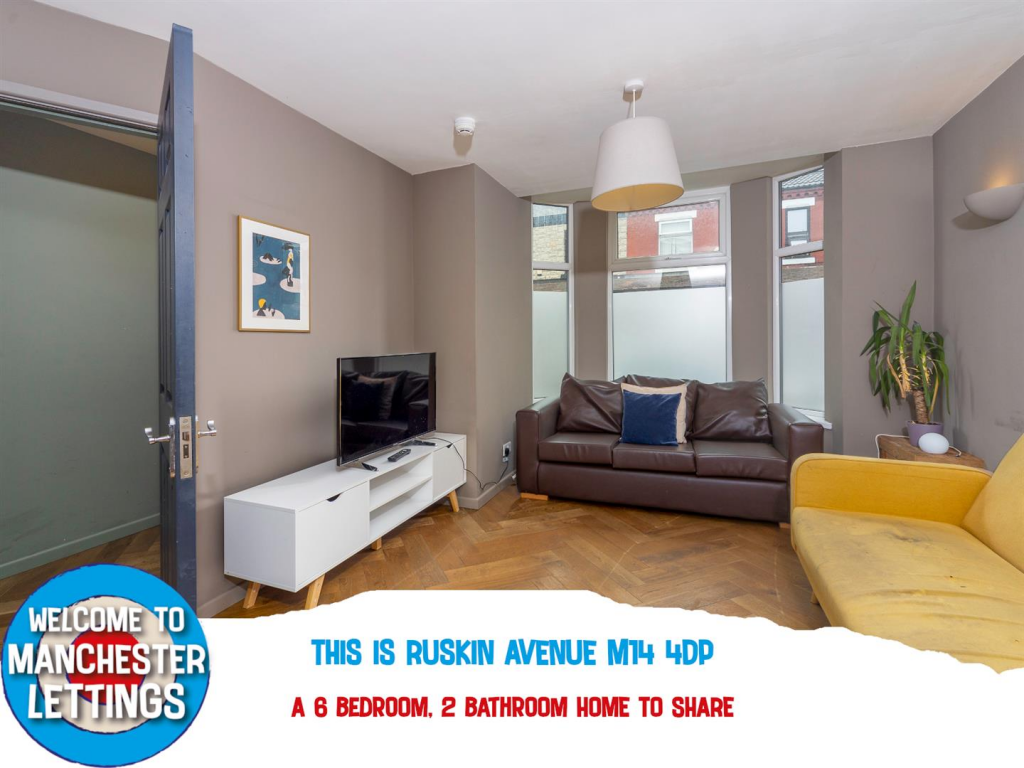 6 bed Mid Terraced House for rent in Manchester. From Welcome To Manchester Lettings