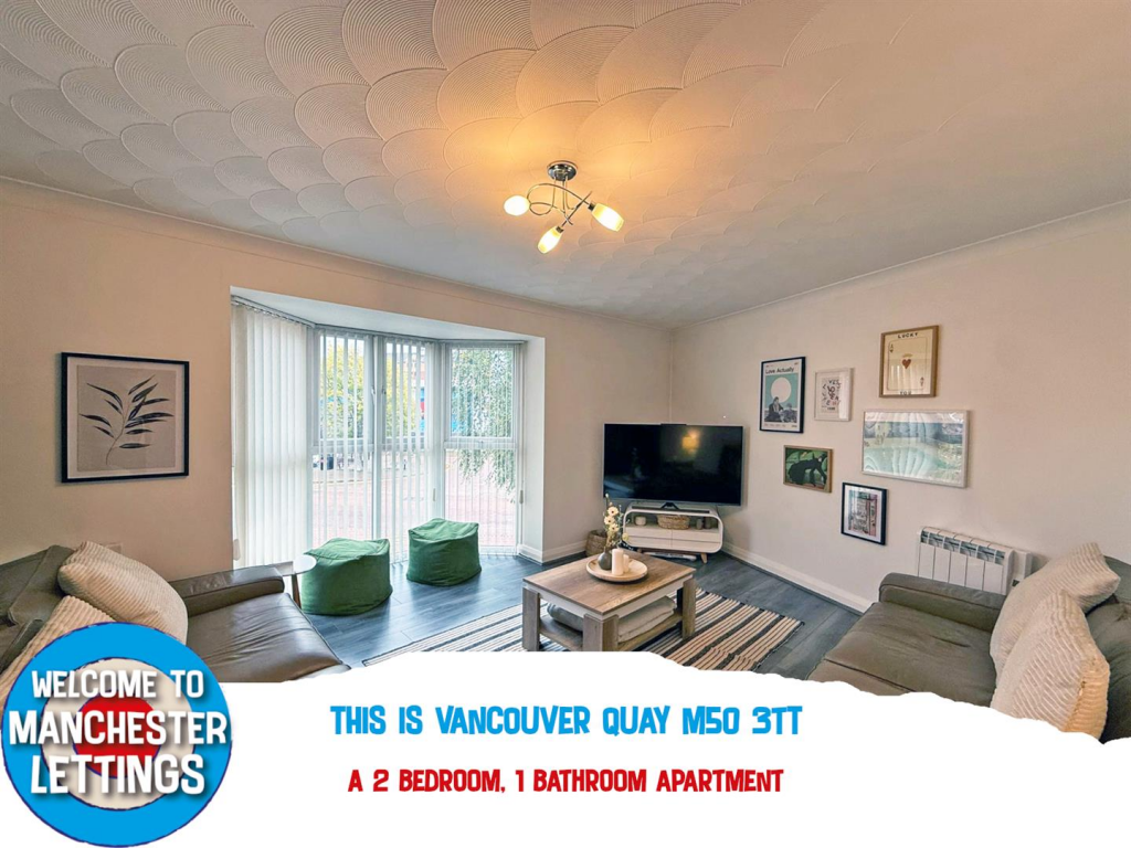 2 bed 1st Floor Flat for rent in Salford. From Welcome To Manchester Lettings