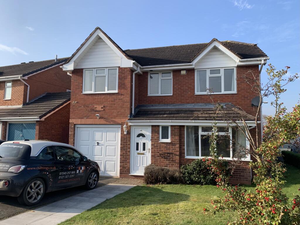4 bed Detached for rent in Whittington. From Chattings - Lichfield