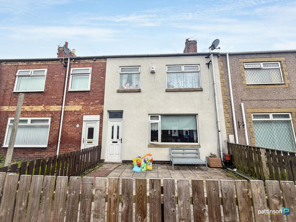 3 bed Mid Terraced House for rent in Ashington. From Pattinson Estate Agents - Ashington