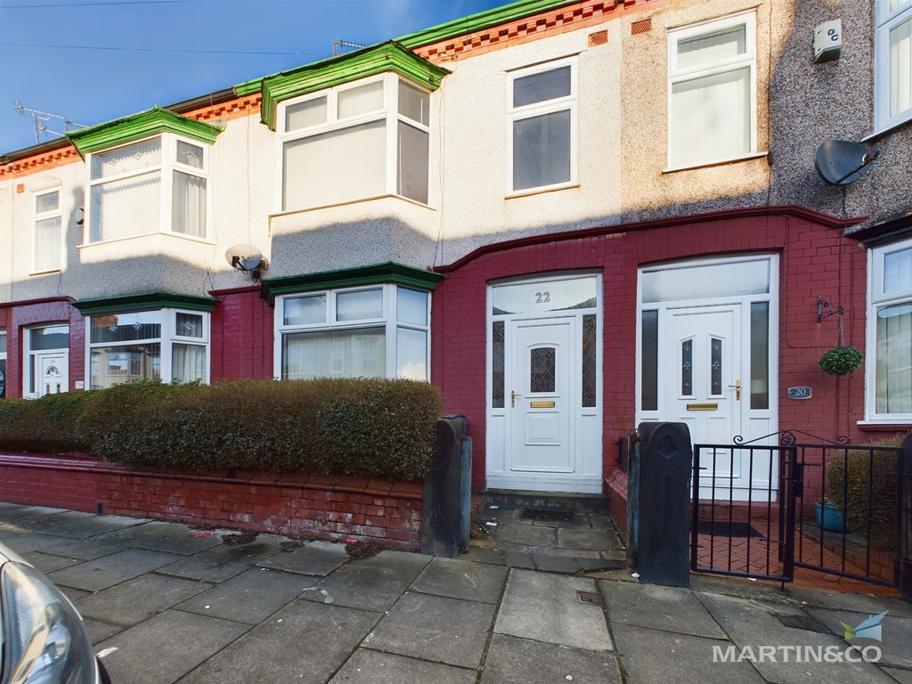 3 bed Mid Terraced House for rent in Birkenhead. From Martin & Co - Wirral Bebington