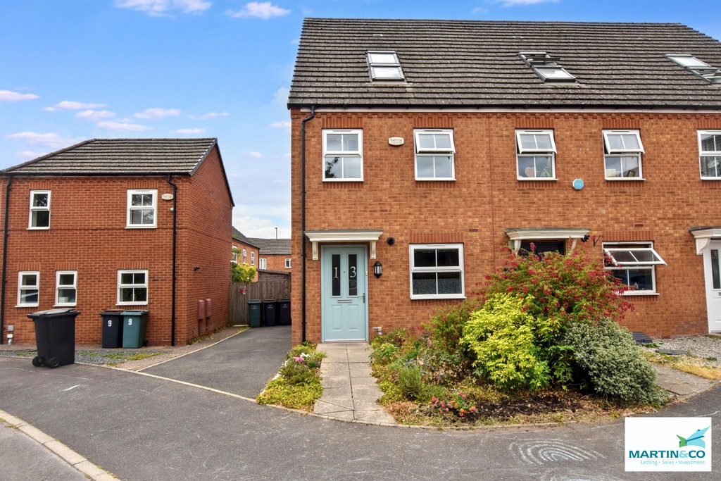 3 bed Town House for rent in Keresley Newlands. From Martin & Co - Hinckley